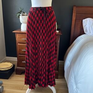 NWT Woolrich x Target Pleated Buffalo Check Skirt - XS